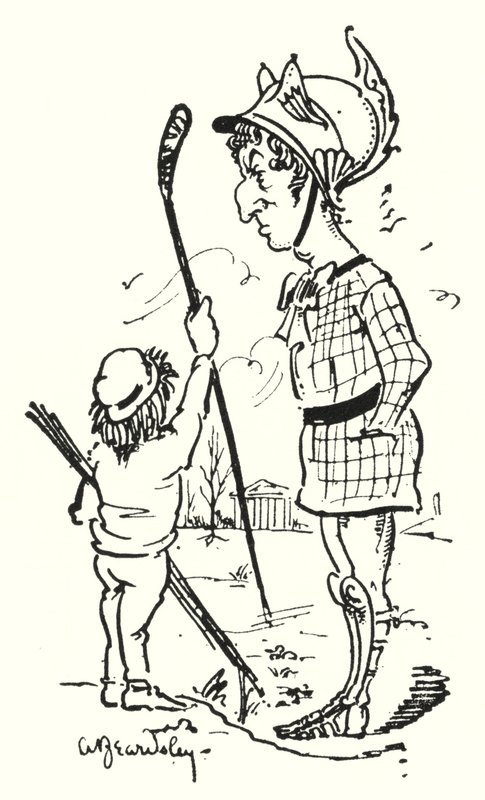 Aeneas linkeissä tekijältä Aubrey Beardsley