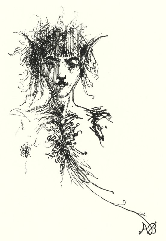 Vinjetti tekijältä Aubrey Beardsley