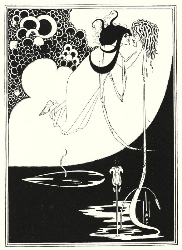 Climax (kaiverrus) tekijältä Aubrey (after) Beardsley