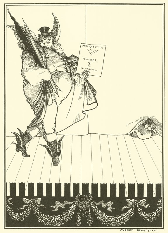 Savoyn suunnitteluesite tekijältä Aubrey Beardsley