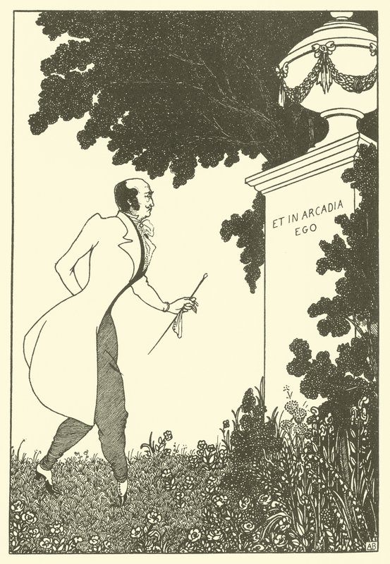 Et In Arcadia Ego tekijältä Aubrey Beardsley