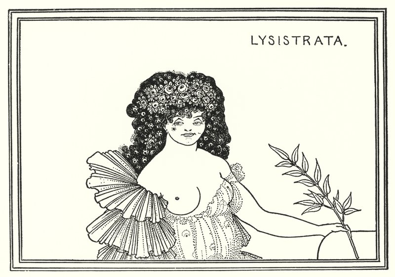 Lysistrata tekijältä Aubrey Beardsley