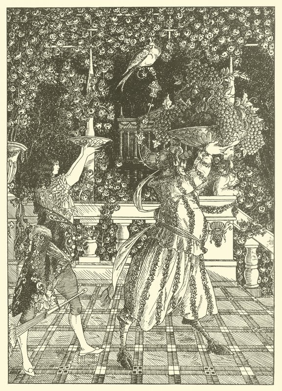 Hedelmien kantajat tekijältä Aubrey Beardsley