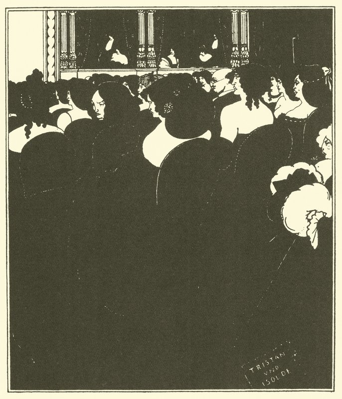 Wagnerilaiset tekijältä Aubrey Beardsley
