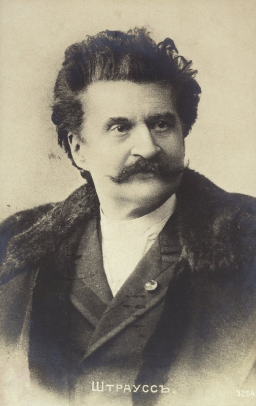 Johann Strauss II:n muotokuva tekijältä Austrian School