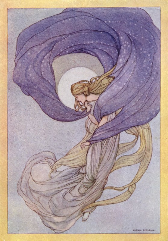 John Keats: Endymion (väri litho) tekijältä Averil Mary Burleigh