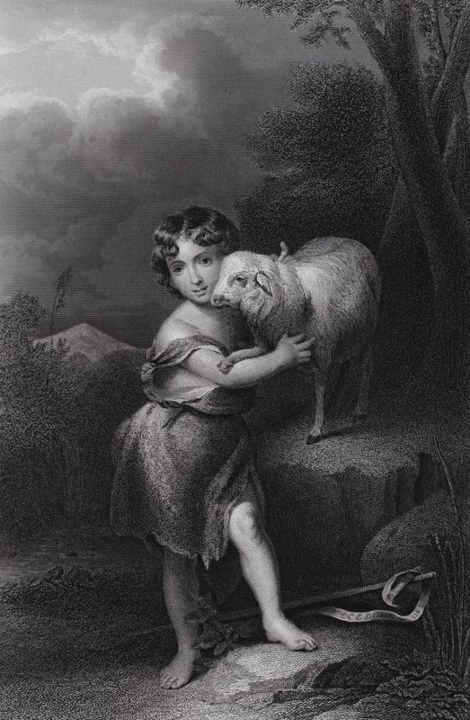 Infant St John tekijältä Bartolomé Esteban Murillo