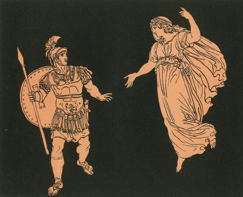 Aeneas ja Creusan varjo tekijältä Bartolomeo Pinelli