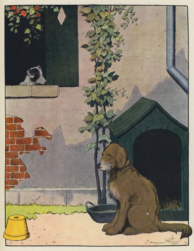 Kaksi koiraa tekijältä Benjamin Rabier