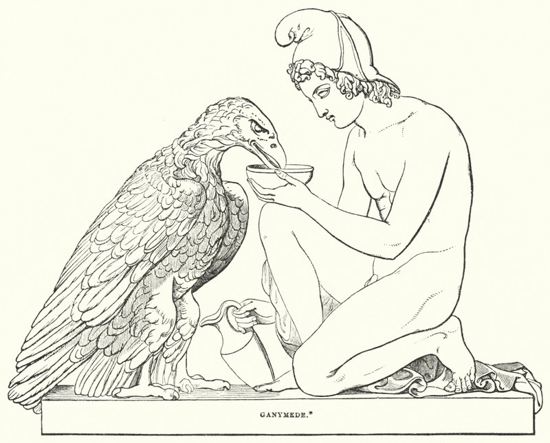 Ganymede tekijältä Bertel after Thorvaldsen
