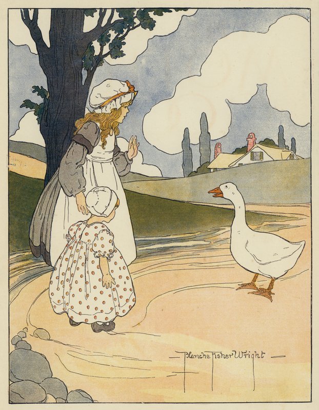 Goosey, Goosey, Gander tekijältä Blanche Fisher Wright