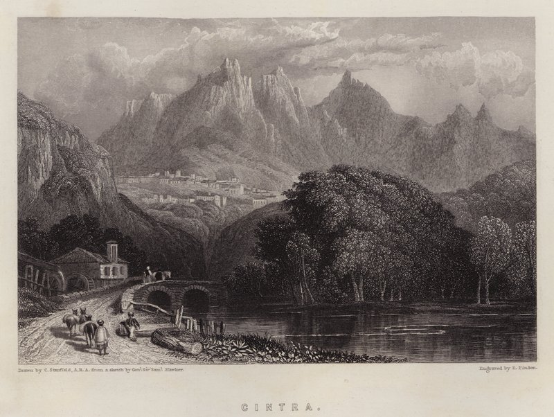 Cintra (väri litho) tekijältä C. (after) Stanfield