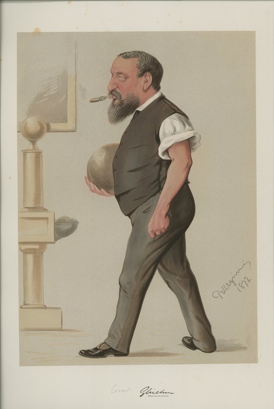 Kreivi Gleichen (Hohenlohe-Langenburgin prinssi Victor) tekijältä Carlo Pellegrini