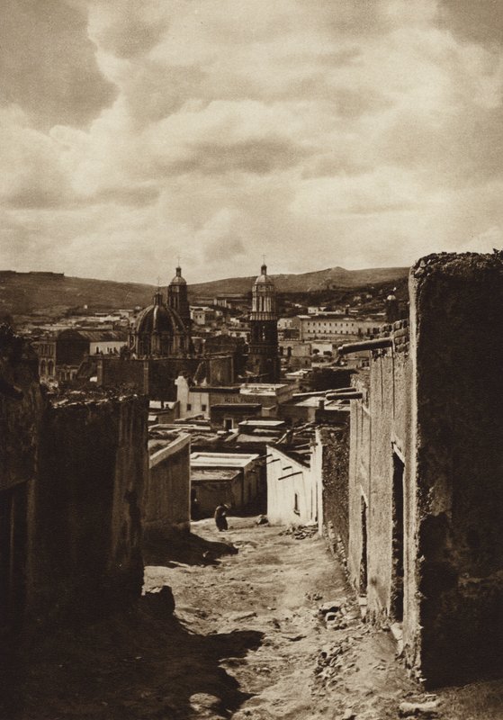 Mèxic: Zacatecas (foto b/n) finlandès tekijältä Cecile Seler Sachs