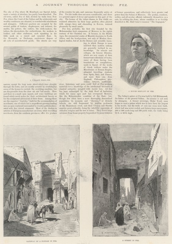 Isang Paglalakbay sa Morocco, Fez finn tekijältä Charles Auguste Loye