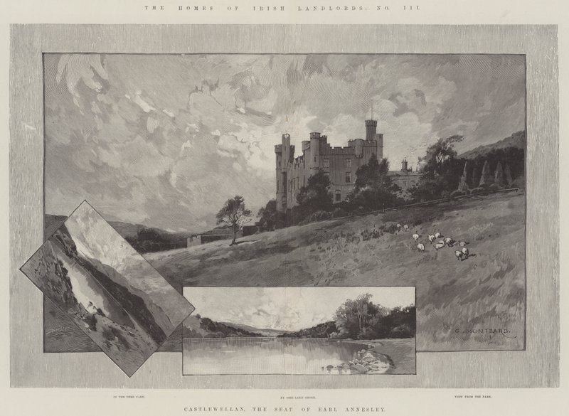 Castlewellan, Earl Annesleyn kotipaikka tekijältä Charles Auguste Loye