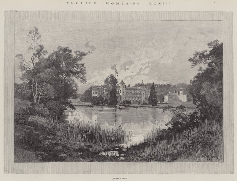 Clumber Park tekijältä Charles Auguste Loye