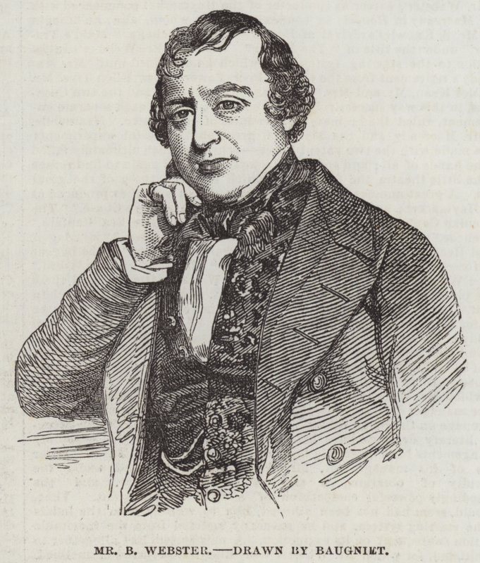 Herra B Webster tekijältä Charles Baugniet