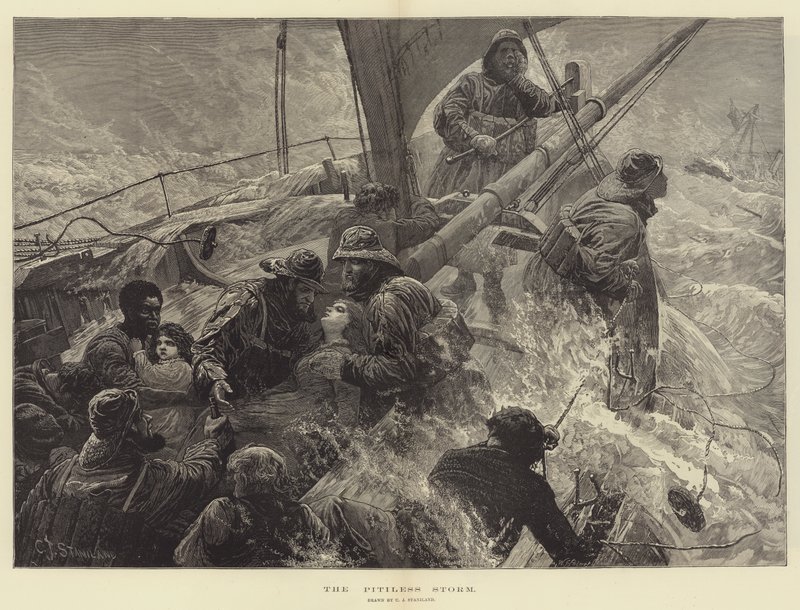 Säälimätön myrsky tekijältä Charles J. Staniland