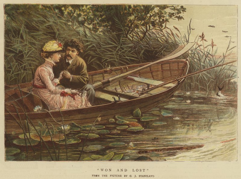 Voitti ja hävisi (chromolitho) tekijältä Charles J. Staniland