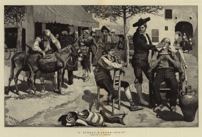 Street-Parturi, Espanja tekijältä Charles Stanley Reinhart