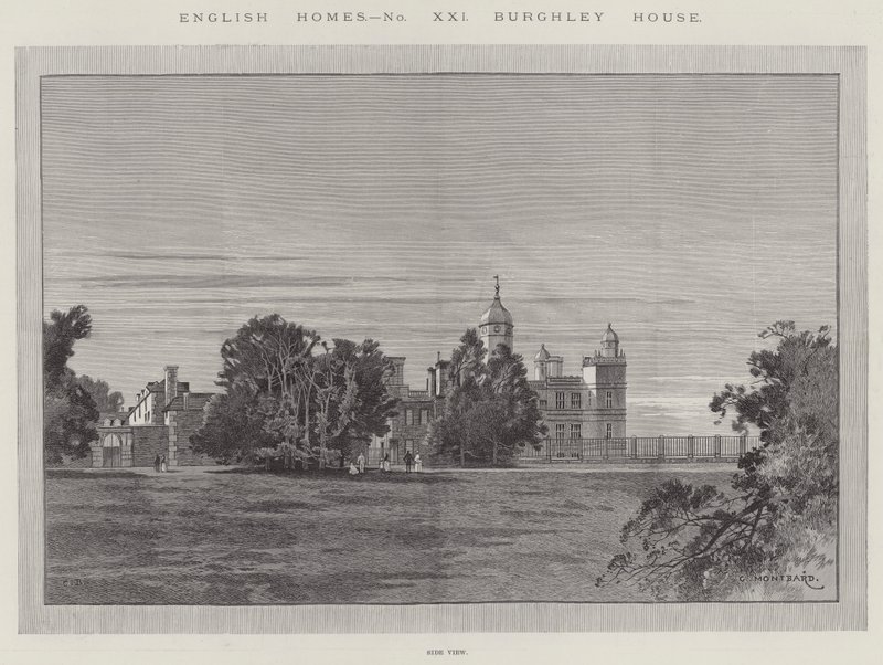 Burghleyn talo tekijältä Charles Auguste Loye