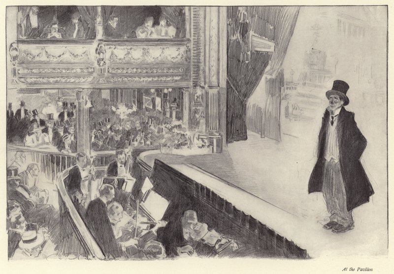 Paviljongissa tekijältä Charles Dana Gibson