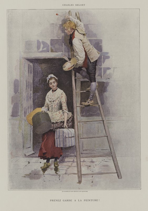 Prenez Garde a la Peinture! tekijältä Charles Edouard Delort