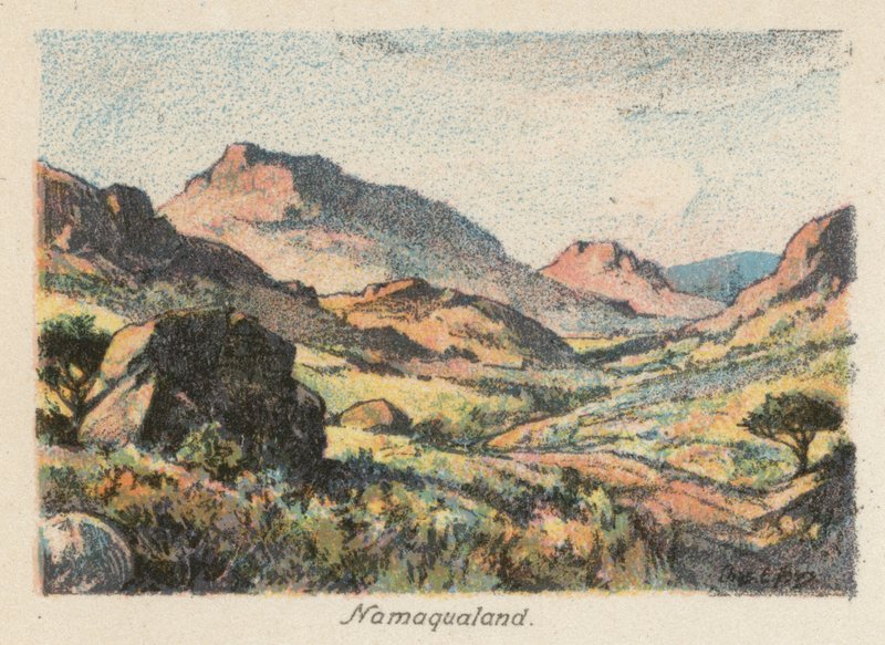 Etelä-Afrikka: Etelä-Afrikka: Namaqualand (värilitra). tekijältä Charles Ernest Peers