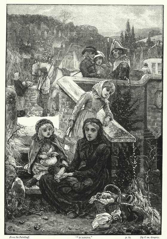 "Burdens" (kaiverrus) tekijältä Charles Gregory