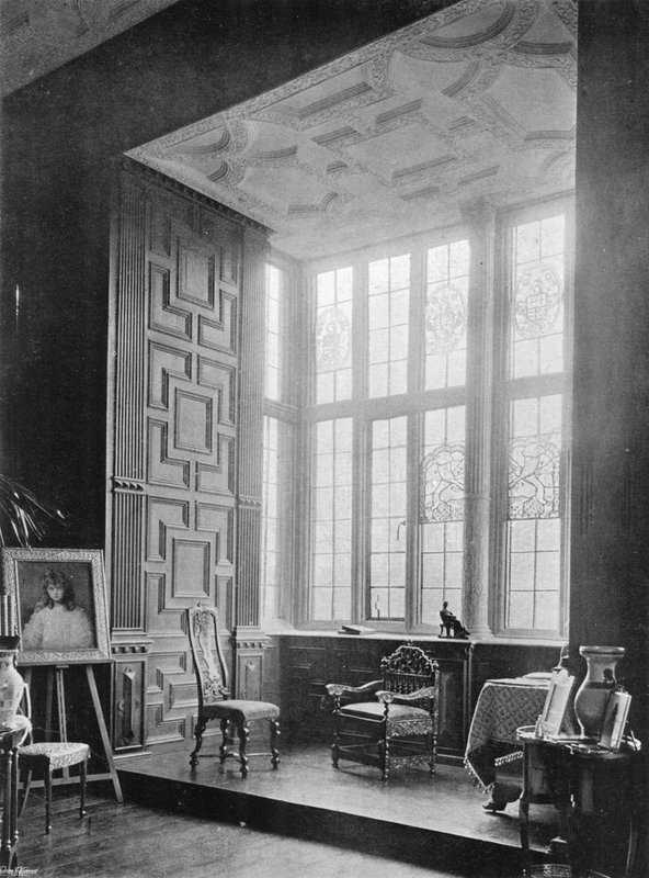 Broughton Castle: Drawing Room Window tekijältä Charles Latham