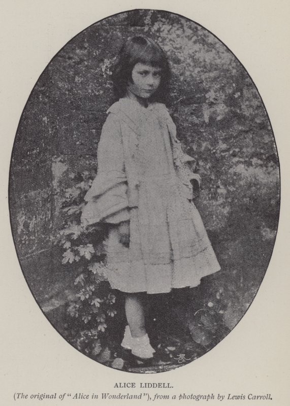 Alice Liddell (m/w kuva) tekijältä Charles Lutwidge Dodgson