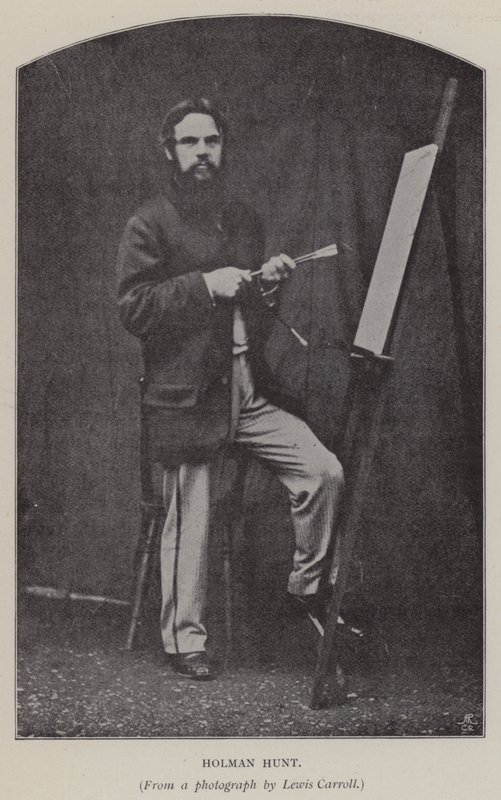 Holman Hunt (m/w kuva) tekijältä Charles Lutwidge Dodgson