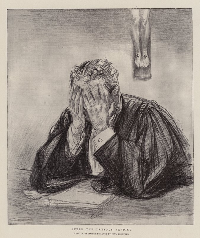 Dreyfusin tuomion jälkeen tekijältä Charles Paul Renouard