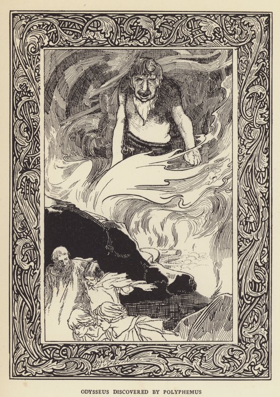 Odysseus löysi Polyfemoksen tekijältä Sir John Charles Robinson