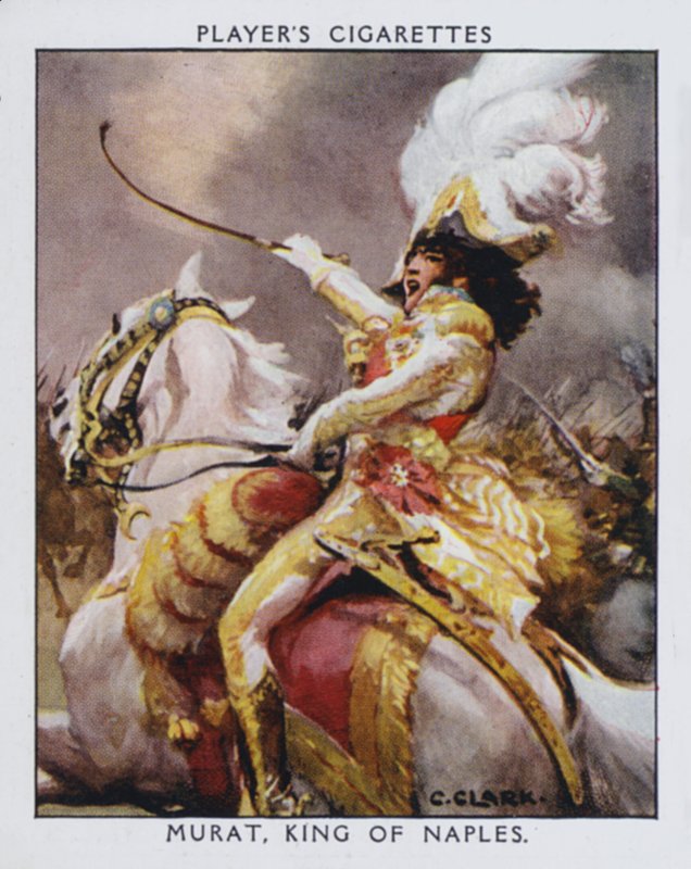 Murat, Napolin kuningas (väri litho) tekijältä Christopher (after) Clark