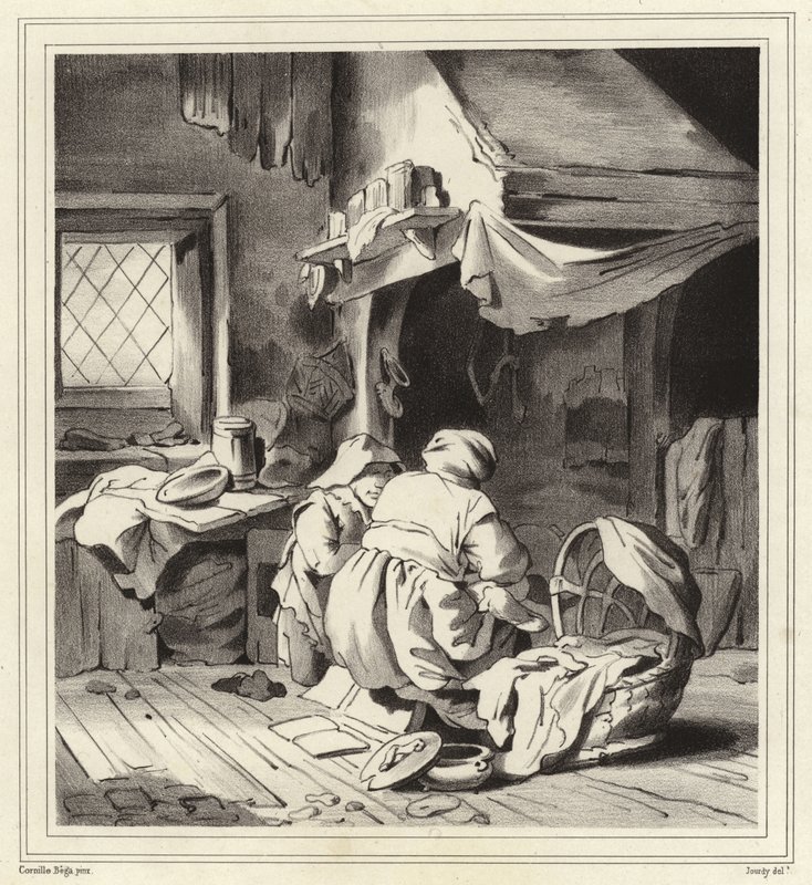 Kotimainen kohtaus tekijältä Cornelis Pietersz Bega