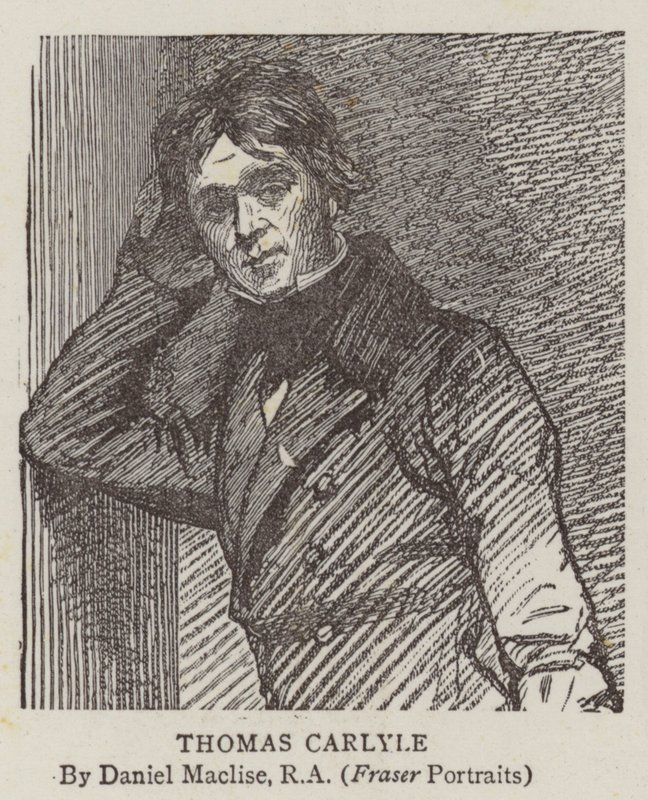 Thomas Carlyle tekijältä Daniel Maclise