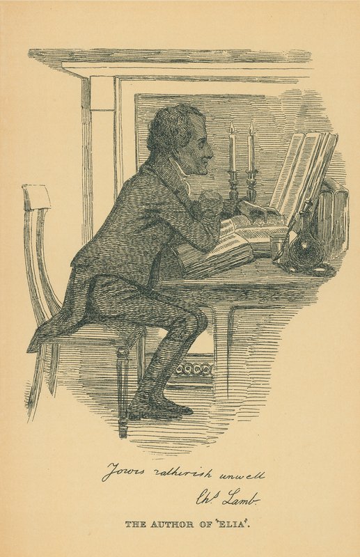 Charles Lamb tekijältä Daniel Maclise