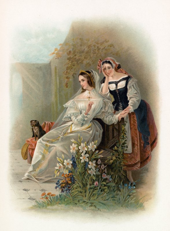 Olivia ja Maria kahdestoista yöstä tekijältä Daniel Maclise