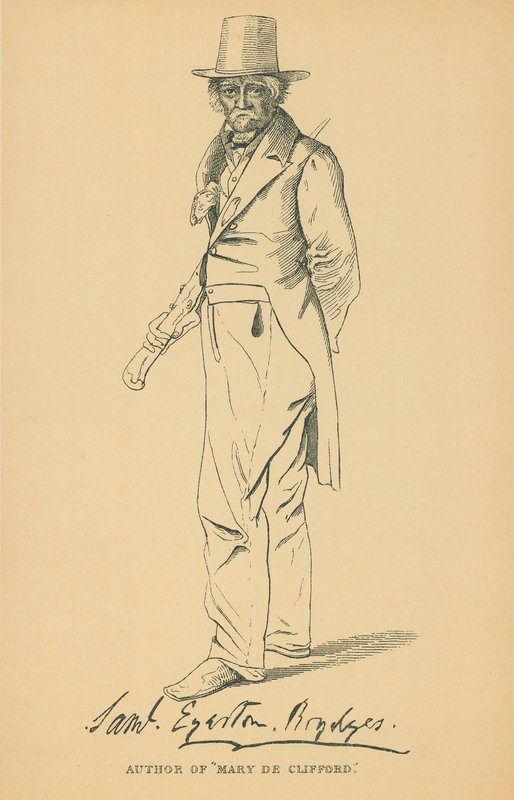 Sir Egerton Brydges tekijältä Daniel Maclise