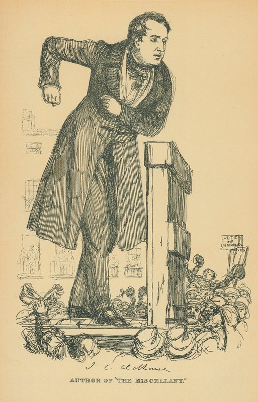 Sir John C Hobhouse tekijältä Daniel Maclise