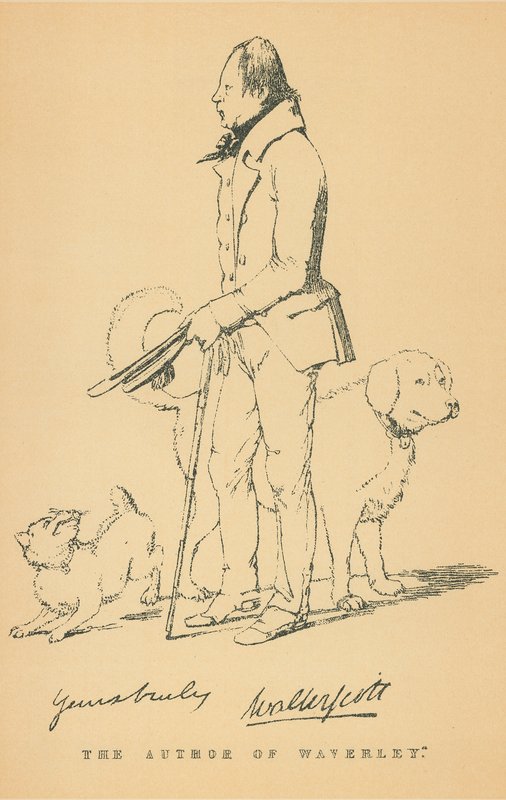 Sir Walter Scott tekijältä Daniel Maclise