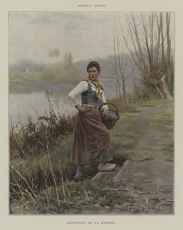 Paluu joelta tekijältä Daniel Ridgway Knight