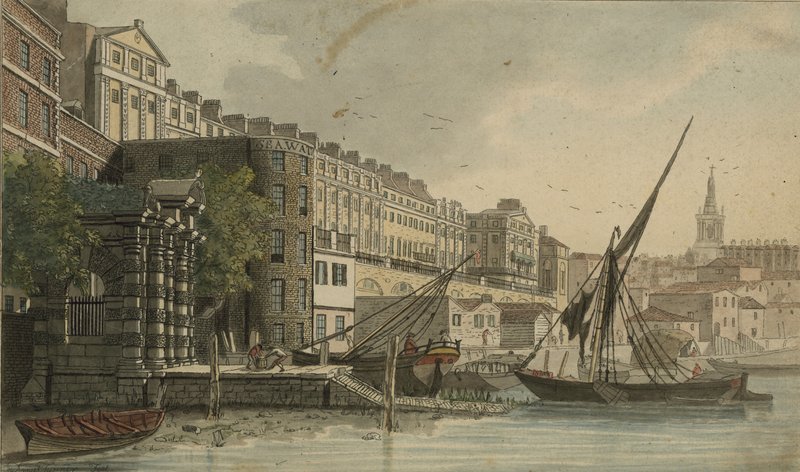 Water Gate, York Buildings, Lontoo tekijältä Daniel Turner