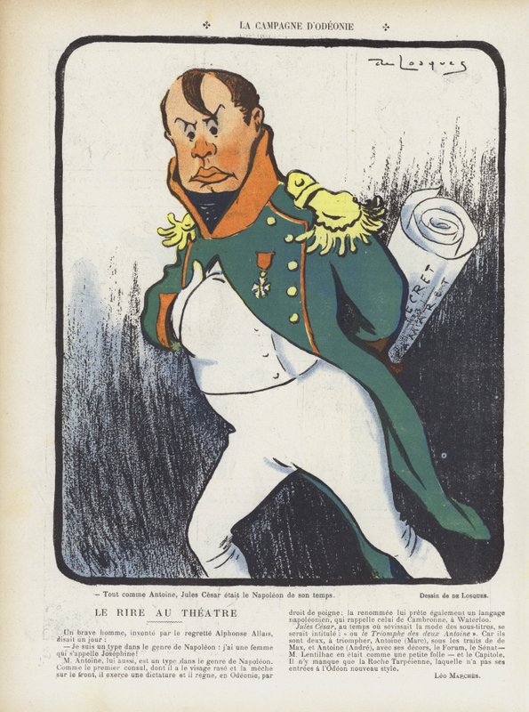 Kuvitus Le Rirelle tekijältä Daniel de Losques