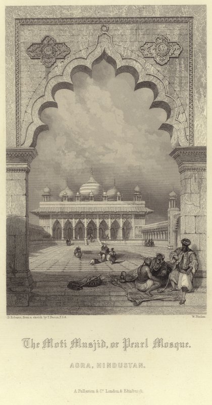 Moti Masjid Agrassa tekijältä David Roberts