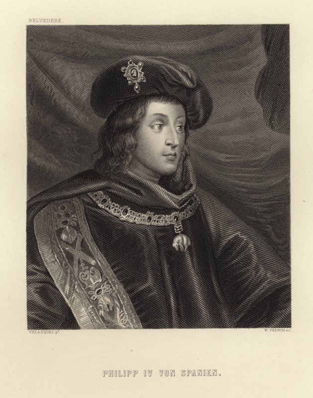 Filip IV Espanjasta tekijältä Diego Velázquez
