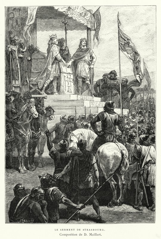 Strasbourgin vala (kaiverrus) tekijältä Diogene Ulysse Napoleon Maillart