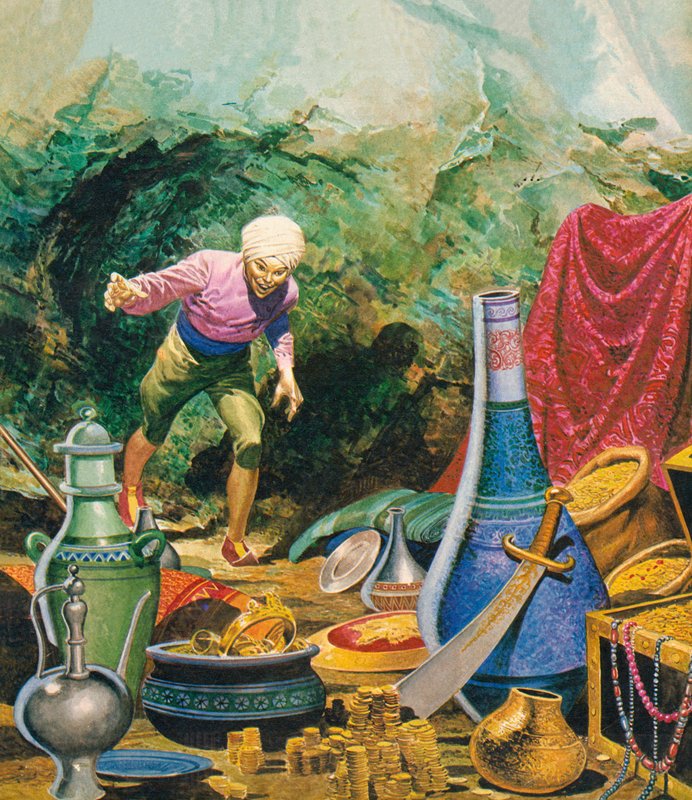 Ali Baba ja neljäkymmentä varasta tekijältä Don Lawrence